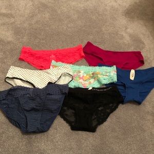 7 pc NWT VICTORIA SECRET PANTIES